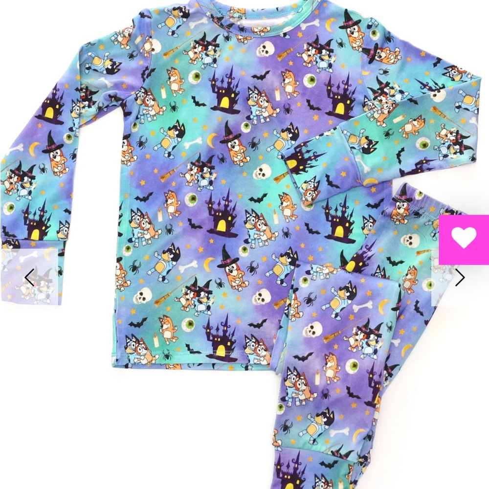 Bluey Halloween 2 piece set 5T